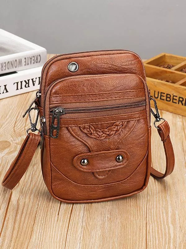 Vellanas Vintage Elegance | Læder Skuldertaske