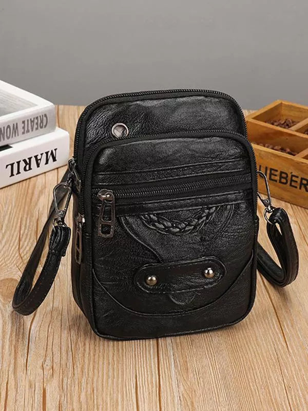 Vellanas Vintage Elegance | Læder Skuldertaske